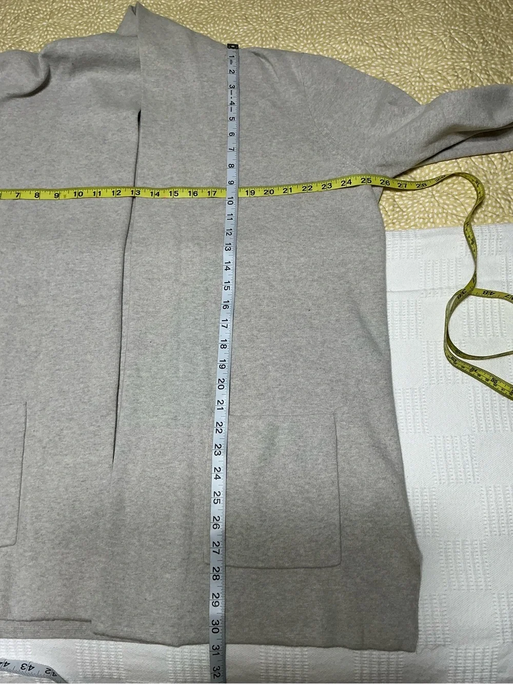J. Crew Chelsea sweater blazer in Heather Light Grey Size XLarge